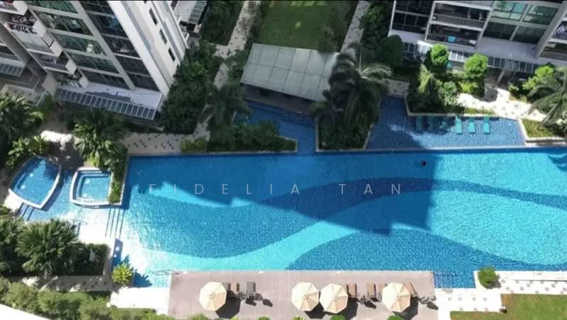Esparina Residences, 117 Compassvale Bow, Studio, 400 sqft, Executive Condominium For Rent, by Fidelia Tan, 500216880 - Pool - PropertyGuru.com.sg