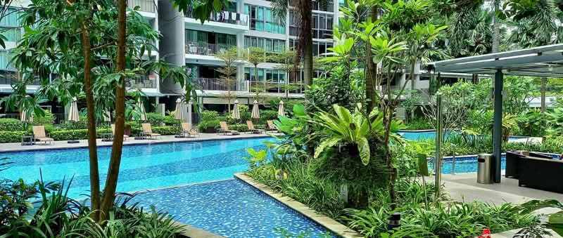 Esparina Residences, 117 Compassvale Bow, Studio, 400 sqft, Executive Condominium For Rent, by Fidelia Tan, 500216880 - Poolside Teppanyaki - PropertyGuru.com.sg