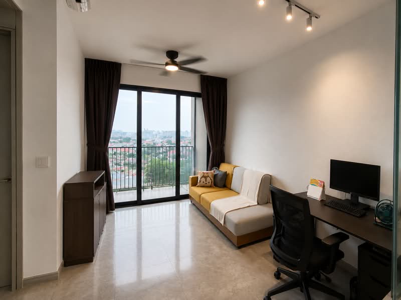 The Garden Residences, 3 Serangoon North View, 2 Bedrooms, 614 sqft, Condominium For Sale, by Kylie Chua, 500216893 - Living Room - PropertyGuru.com.sg