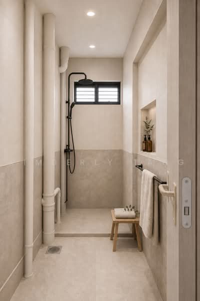 36 Teban Gardens Road, 36 Teban Gardens Road, 2 Bedrooms, 796 sqft, HDB Flat For Sale, by Kimberly Tang, 500216902 - Bathroom - Rendering - PropertyGuru.com.sg