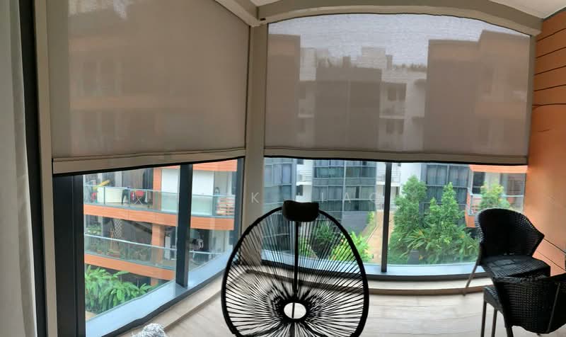 Sophia Hills, 5 Mount Sophia, 1 Bedroom, 450 sqft, Condominium For Rent, by Mark Liao, 500216996 - Balcony - PropertyGuru.com.sg