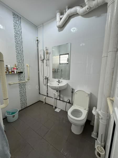 241 Tampines Street 21, 241 Tampines Street 21, 2 Bedrooms, 796 sqft, HDB Flat For Rent, by Colin Tan, 500217043 - Bathroom - PropertyGuru.com.sg