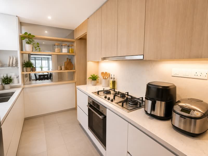 Freehold 1km to Nanyang And Raffles Girls Primary 3 Beds w/ Study, Duchess Ave, 3 Bedrooms, 1,453 sqft, Condominium For Sale, by Eugene Wee, 500217079 - Kitchen - PropertyGuru.com.sg