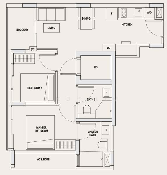 Orchard Sophia, 128 Sophia Road, 2 Bedrooms, 657 sqft, Condominium For Rent, by Andy Lim, 500217140 - PropertyGuru.com.sg