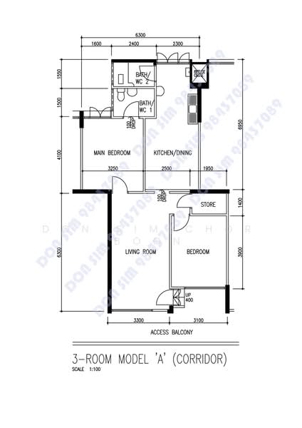 269 Tampines Street 21, 269 Tampines Street 21, 2 Bedrooms, 850 sqft, HDB Flat For Sale, by Don Sim Chor Boon, 500217161 - PropertyGuru.com.sg
