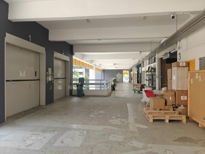 Cideco Industrial Complex, 50 Genting Lane, 3,832 sqft, Light Industrial (B1) For Rent, by June Foo 六姐, 500217172 - Corridor - CommercialGuru.com.sg