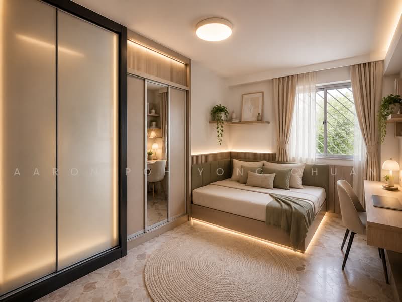 825 Woodlands Street 81, 825 Woodlands Street 81, 3 Bedrooms, 904 sqft, HDB Flat For Sale, by Aaron Poh Yong Chuan, 500217196 - Bedroom - PropertyGuru.com.sg