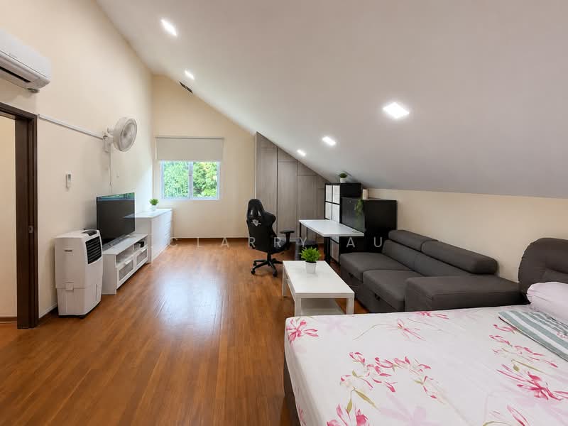 Corner Terrace @ Upper Thomson Road | Lift, Solar Panel, EV Charging ★Eminence Landed★, Sembawang Hills Estate, 6 Bedrooms, 4,500 sqft, Corner Terrace For Sale, by Clarry Au, 500217205 - Living Room - PropertyGuru.com.sg