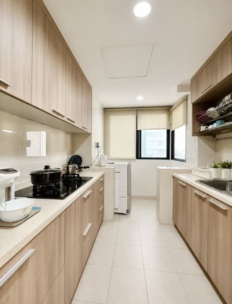 Simei Green Condominium, 1 Simei Street 4, Room Rental, 110 sqft, Condominium For Rent, by Kerrine Thong, 500217254 - Kitchen - PropertyGuru.com.sg
