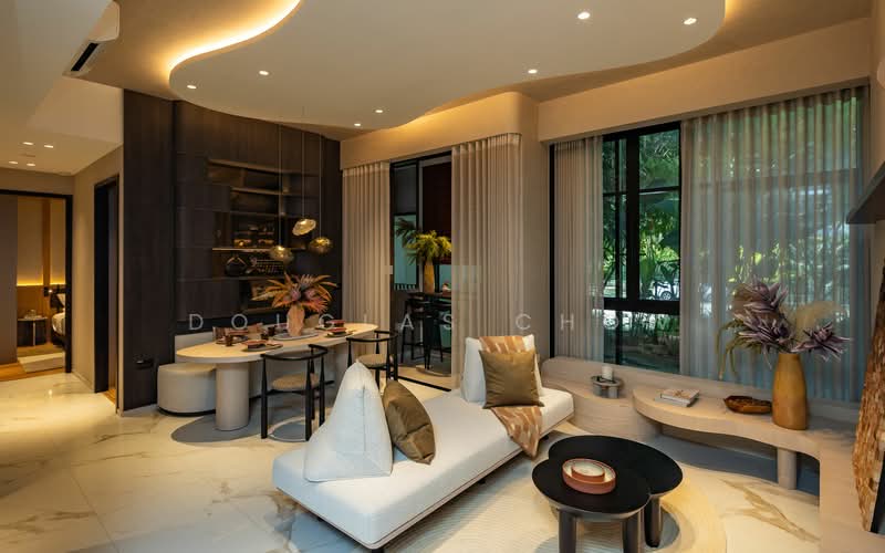 The Hillshore, 292 Pasir Panjang Rd, Buona Vista / West Coast / Clementi New Town, 3 Bedrooms, 1,109 sqft, Condominium For Sale, by Douglas Chow, 500217275 - Living Room - PropertyGuru.com.sg