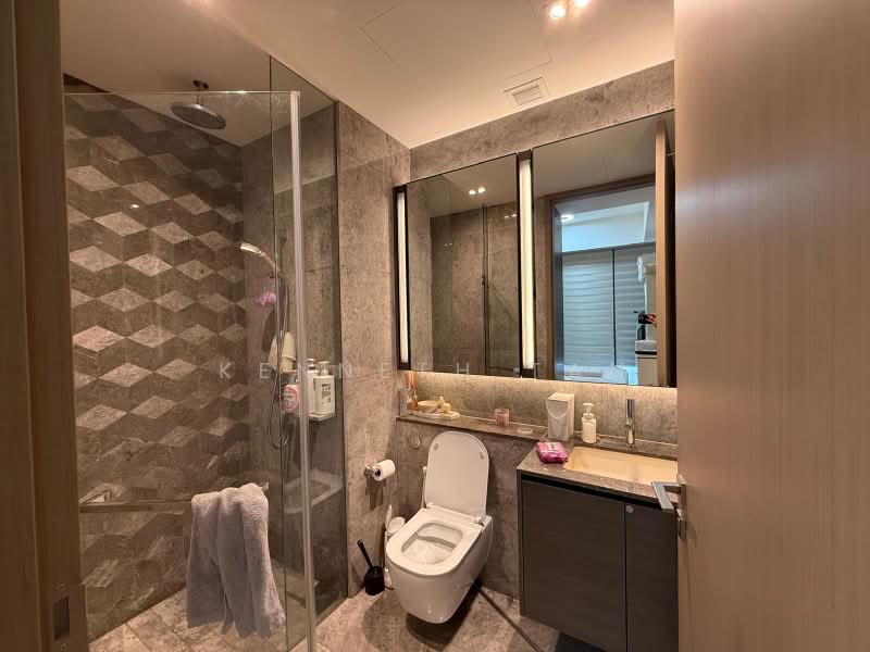 Leedon Green, 34 Leedon Heights, 1 Bedroom, 474 sqft, Condominium For Sale, by Kenneth Tan, 500217317 - Bathroom - PropertyGuru.com.sg