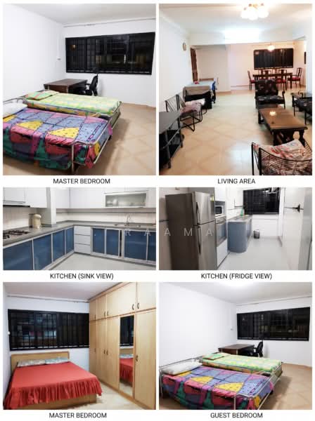 156 Hougang Street 11, 156 Hougang Street 11, 3 Bedrooms, 1,302 sqft, HDB Flat For Rent, by . Raama, 500217336 - Master Bedroom - PropertyGuru.com.sg