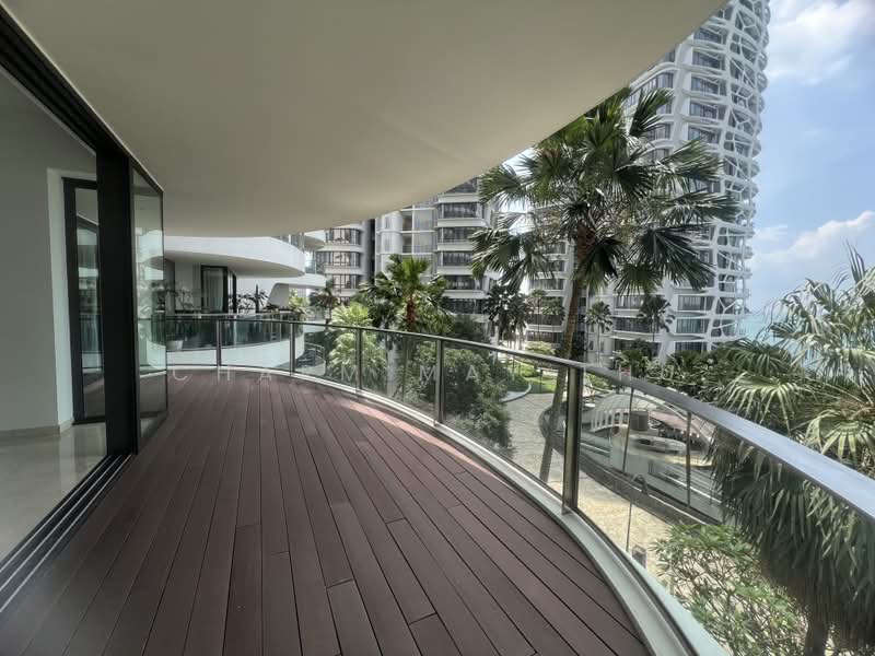 Cape Royale, 17 Cove Way, Harbourfront / Telok Blangah, 3 Bedrooms, 1,679 sqft, Condominium For Sale, by Charm May Thu, 500217341 - Balcony - PropertyGuru.com.sg