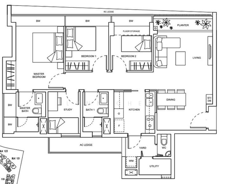The Palette, 103 Pasir Ris Grove, 4 Bedrooms, 1,173 sqft, Condominium For Sale, by Lynn Chen, 500217353 - PropertyGuru.com.sg
