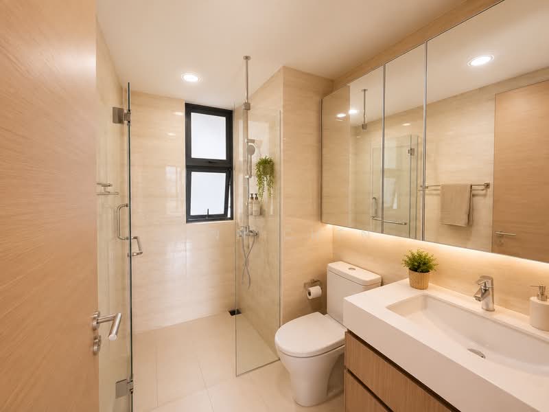 The Palette, 103 Pasir Ris Grove, 4 Bedrooms, 1,173 sqft, Condominium For Sale, by Lynn Chen, 500217353 - Common Bathroom - PropertyGuru.com.sg