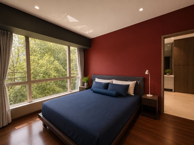 Flamingo Valley, 468 Siglap Road, 3 Bedrooms, 990 sqft, Condominium For Rent, by Charles Goy, 500217390 - Bedroom (digitally modified) - PropertyGuru.com.sg
