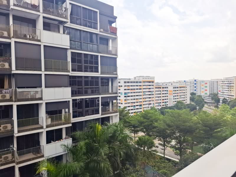 The Wisteria, 590 Yishun Ring Road, 3 Bedrooms, 969 sqft, Condominium For Sale, by Tricia Tan, 500217394 - Balcony - PropertyGuru.com.sg