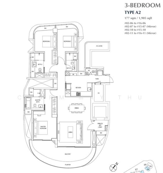 Cape Royale, 19 Cove Way, Harbourfront / Telok Blangah, 3 Bedrooms, 1,905 sqft, Condominium For Sale, by Charm May Thu, 500217454 - PropertyGuru.com.sg