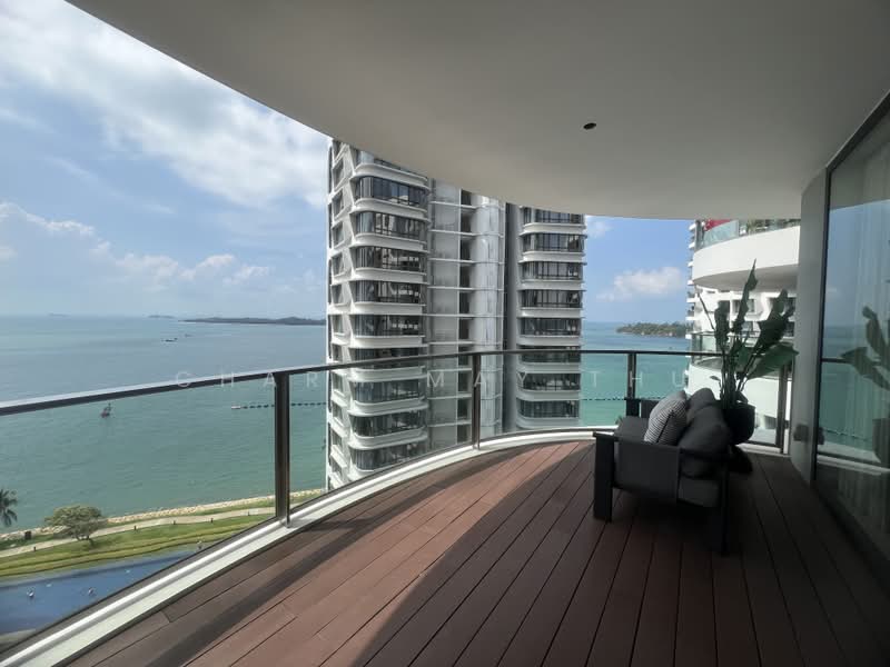 Cape Royale, 19 Cove Way, Harbourfront / Telok Blangah, 3 Bedrooms, 1,905 sqft, Condominium For Sale, by Charm May Thu, 500217454 - Balcony - PropertyGuru.com.sg