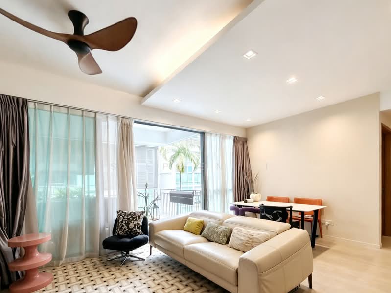 ClementiWoods Condominium, 82 West Coast Road, 2 Bedrooms, 1,055 sqft, Condominium For Rent, by Stephen Li, 500217465 - Living Room - PropertyGuru.com.sg