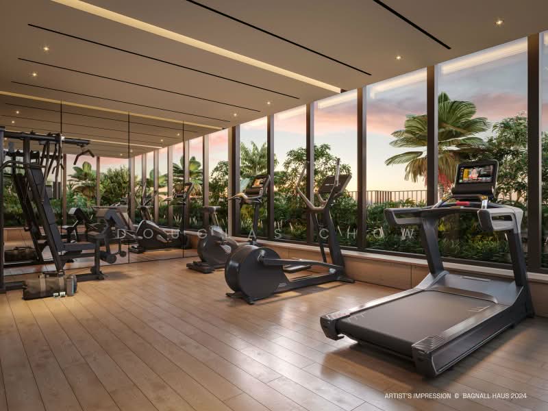 Bagnall Haus, 811 Upper East Coast Road, 4 Bedrooms, 1,249 sqft, Condominium For Sale, by Douglas Chow, 500217484 - Gym - PropertyGuru.com.sg