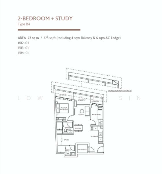 The Ranz, 109 Rangoon Road, 2 Bedrooms, 775 sqft, Apartment For Rent, by Low Choon Sin, 500217527 - PropertyGuru.com.sg