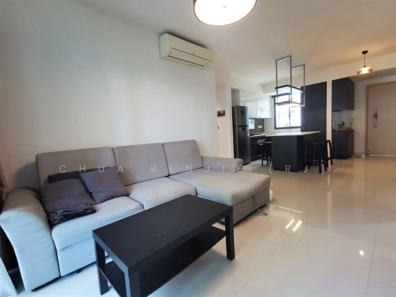 Esparina Residences, 127 Compassvale Bow, 2 Bedrooms, 828 sqft, Executive Condominium For Sale, by Chua RenJie (RJ), 500217539 - Living Room - PropertyGuru.com.sg