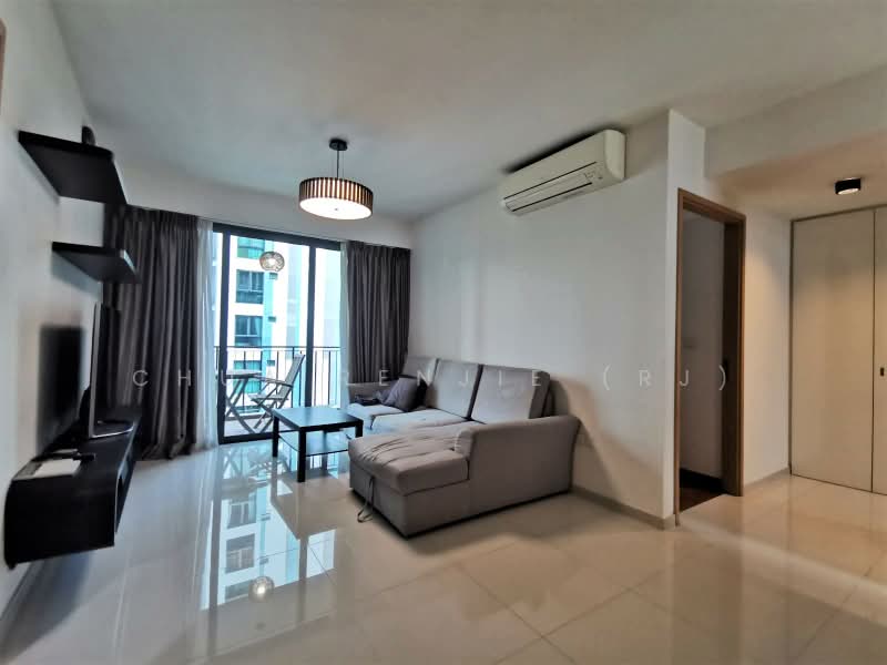Esparina Residences, 127 Compassvale Bow, 2 Bedrooms, 828 sqft, Executive Condominium For Sale, by Chua RenJie (RJ), 500217539 - Living Room - PropertyGuru.com.sg