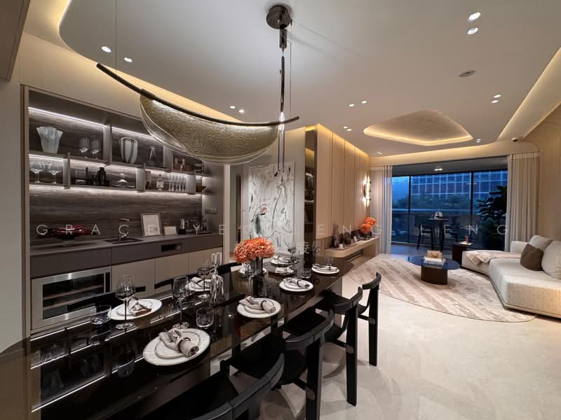 Union Square Residences, 28 Havelock Road,, 4 Bedrooms, 1,518 sqft, Condominium For Sale, by Grace Yeo Leng Leng 杨凌凌, 500217544 - Dining Room - PropertyGuru.com.sg
