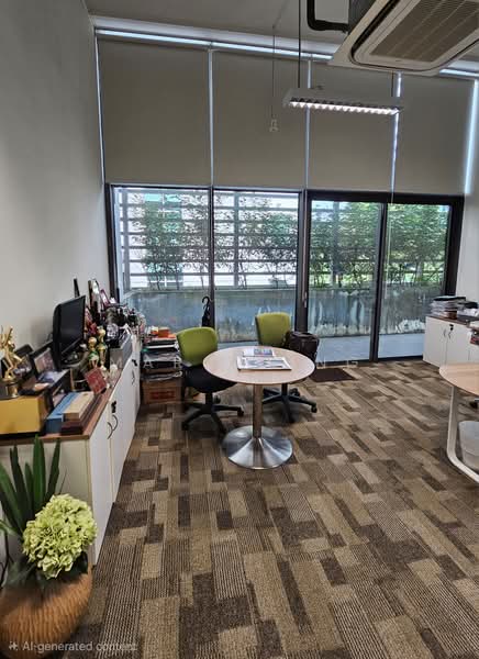 Ubi Techpark, 10 Ubi Crescent, 4,661 sqft, Light Industrial (B1) For Sale, by Marc Ming, 500217545 - Director Room with own private balcony - CommercialGuru.com.sg