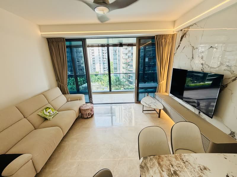 Amber Park, 18A Amber Gardens, 3 Bedrooms, 1,109 sqft, Condominium For Rent, by Murphy Lee, 500217554 - Living Room - PropertyGuru.com.sg