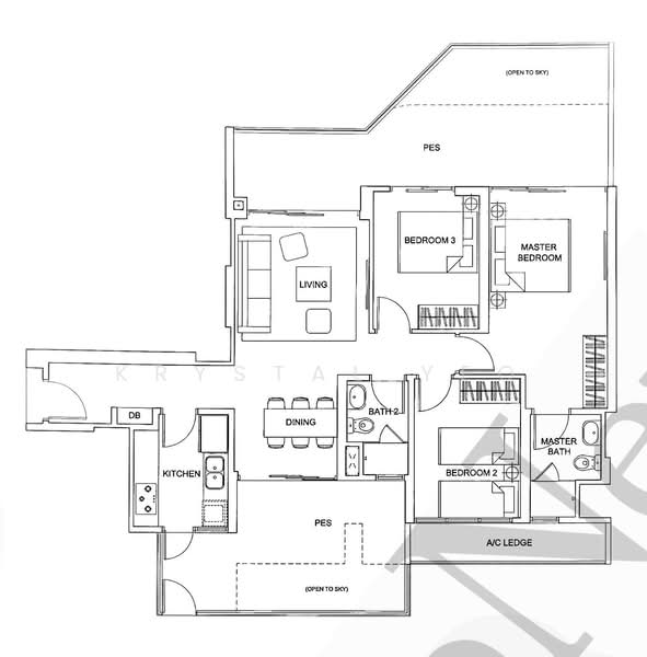 Arc at Tampines, Tampines Avenue 8, 3 Bedrooms, 1,421 sqft, Executive Condominium For Sale, by Krystal Yeo, 500217572 - PropertyGuru.com.sg