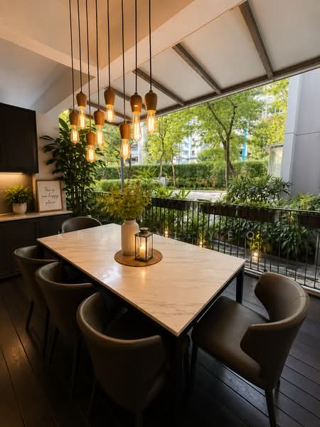 Arc at Tampines, Tampines Avenue 8, 3 Bedrooms, 1,421 sqft, Executive Condominium For Sale, by Krystal Yeo, 500217572 - Dining Room - PropertyGuru.com.sg