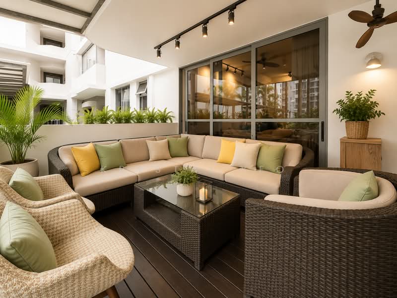Arc at Tampines, Tampines Avenue 8, 3 Bedrooms, 1,421 sqft, Executive Condominium For Sale, by Krystal Yeo, 500217572 - Balcony - PropertyGuru.com.sg