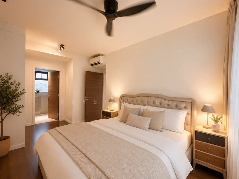 Arc at Tampines, Tampines Avenue 8, 3 Bedrooms, 1,421 sqft, Executive Condominium For Sale, by Krystal Yeo, 500217572 - Bedroom - PropertyGuru.com.sg