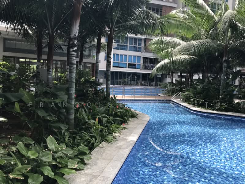 Q Bay Residences, 1 Tampines Street 86, 3 Bedrooms, 1,065 sqft, Condominium For Rent, by Francoise De Smet, 500217598 - Pool - PropertyGuru.com.sg
