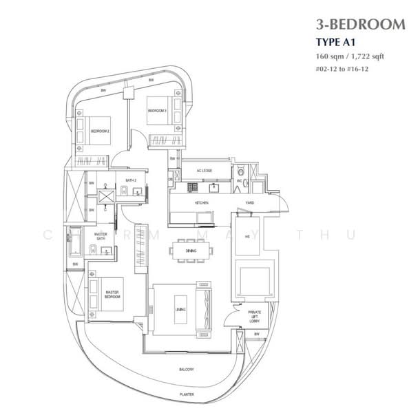 Cape Royale, 21 Cove Way, Harbourfront / Telok Blangah, 3 Bedrooms, 1,722 sqft, Condominium For Sale, by Charm May Thu, 500217603 - PropertyGuru.com.sg