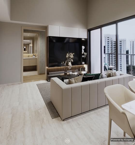 Arina East Residences, 6D Tanjong Rhu Road, 4 Bedrooms, 1,389 sqft, Condominium For Sale, by Serene Ng, 500217629 - Living Room - PropertyGuru.com.sg