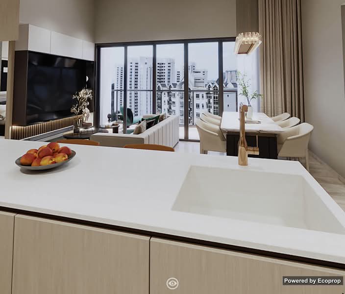 Arina East Residences, 6D Tanjong Rhu Road, 4 Bedrooms, 1,389 sqft, Condominium For Sale, by Serene Ng, 500217629 - Living Room - PropertyGuru.com.sg
