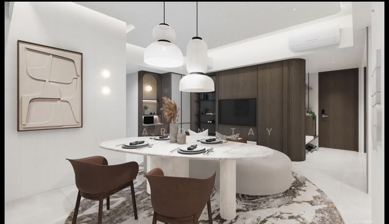 Cheap Freehold D19 Brand New Near Pri School, , 3 Bedrooms, 1,012 sqft, Apartment For Sale, by Sharon Tay, 500217632 - Dining Room - PropertyGuru.com.sg