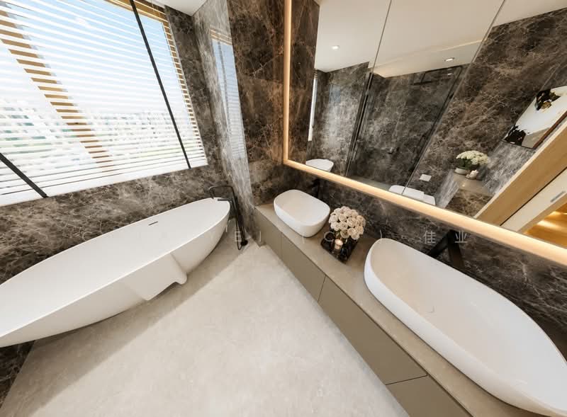 Rare PH! Private Lift! Unblocked Green View! TOP Soon!, , 5 Bedrooms, 2,874 sqft, Condominium For Sale, by Chia Yei (CY) 佳业, 500217640 - Bathroom - PropertyGuru.com.sg