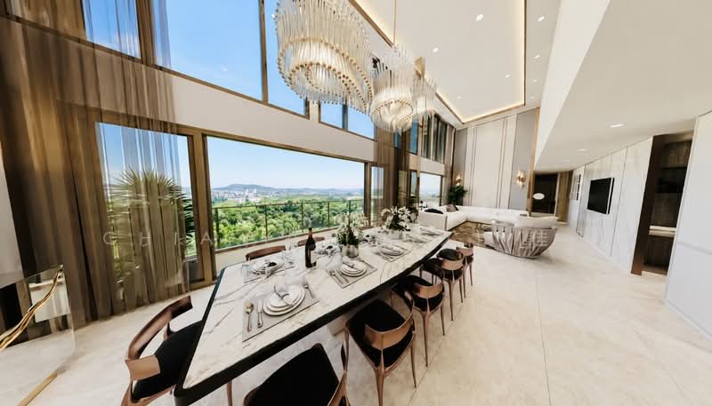 Rare PH! Private Lift! Unblocked Green View! TOP Soon!, , 5 Bedrooms, 2,874 sqft, Condominium For Sale, by Chia Yei (CY) 佳业, 500217640 - Dining Room - PropertyGuru.com.sg
