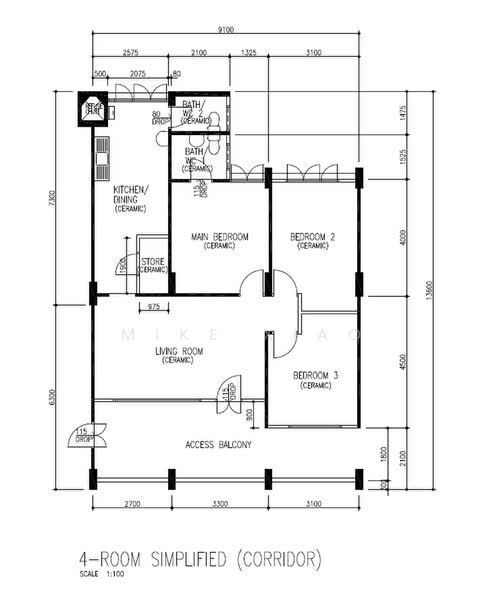 275 Yishun Street 22, 275 Yishun Street 22, 3 Bedrooms, 969 sqft, HDB Flat For Sale, by Mike Xiao, 500217662 - PropertyGuru.com.sg