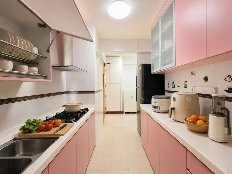 672A Edgefield Plains, 672A Edgefield Plains, 3 Bedrooms, 700 sqft, HDB Flat For Sale, by Deborah Tan 陈素玲, 500217664 - Kitchen - PropertyGuru.com.sg