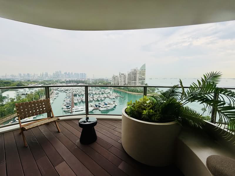 Cape Royale, 15 Cove Way, 4 Bedrooms, 2,637 sqft, Condominium For Sale, by Murphy Lee, 500217676 - Balcony - PropertyGuru.com.sg