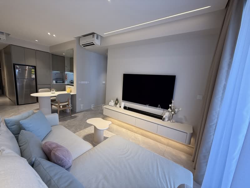 Clavon, 6 Clementi Avenue 1, 2 Bedrooms, 764 sqft, Condominium For Sale, by Stephy Tan, 500217685 - Living Room - PropertyGuru.com.sg
