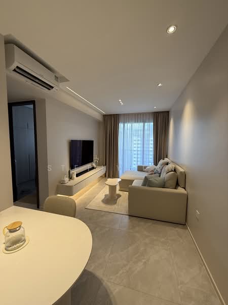 Clavon, 6 Clementi Avenue 1, 2 Bedrooms, 764 sqft, Condominium For Sale, by Stephy Tan, 500217685 - Living Room - PropertyGuru.com.sg