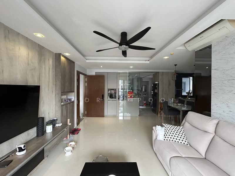 The Visionaire, 194 Canberra Drive, 3 Bedrooms, 1,119 sqft, Executive Condominium For Sale, by George Poo, 500217711 - Living Room - PropertyGuru.com.sg