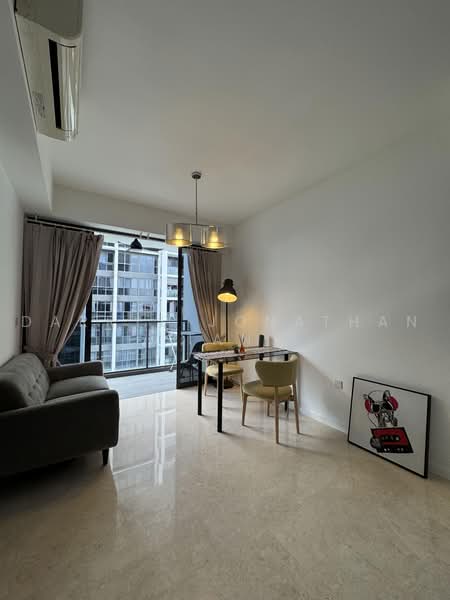 Botanique at Bartley, 239 Upper Paya Lebar Road, 1 Bedroom, 495 sqft, Condominium For Rent, by Darryl Jonathan Tan, 500217714 - Living Room - PropertyGuru.com.sg
