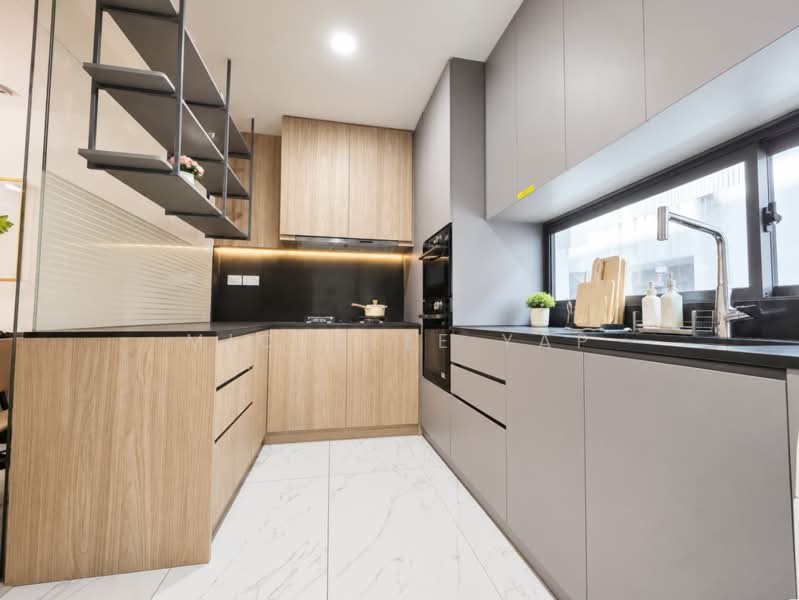 Belgravia Green, Belgravia Drive, 5 Bedrooms, 3,466 sqft, Terraced House For Sale, by Michelle Yap, 500217727 - Kitchen - PropertyGuru.com.sg